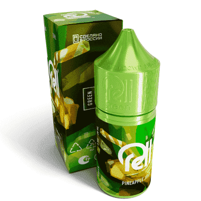 Жидкость Rell Green Pineapple Juice (28 мл) - фото 1